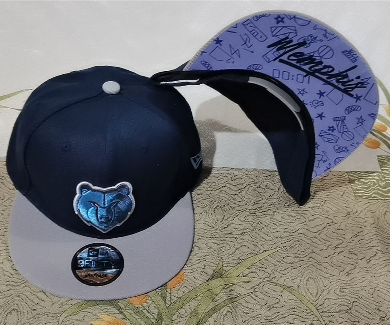 2022 NBA Memphis Grizzlies Hat YS1019->nba hats->Sports Caps